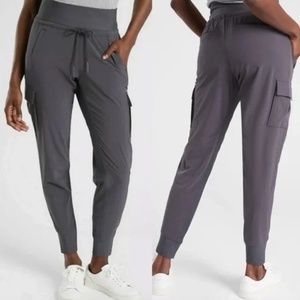 Athleta Sutton Jogger Pants olive Sz 0